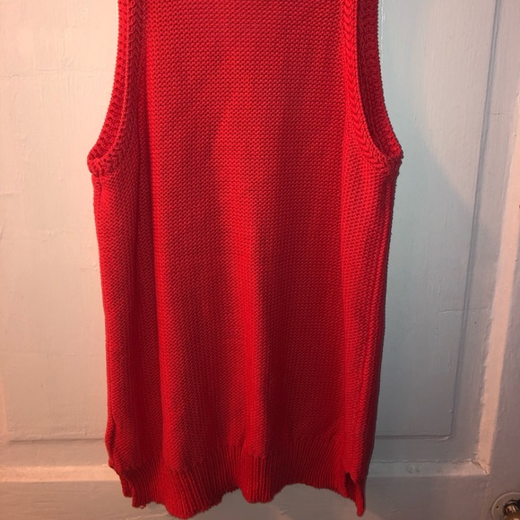 Madewell Wallace pink sweater tank medium - Picture 3 of 3